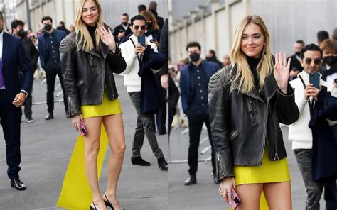 pelliccia fendi chiara ferragni|Chiara Ferragni alla Milano Fashion Week, i look: dalla pelliccia .